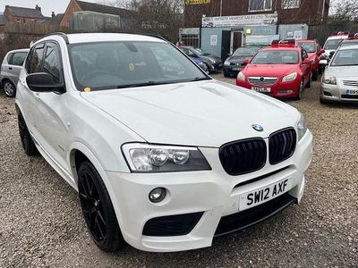 White Used 2012 BMW X3 M Sport SUV | £8,395 (Fair price)