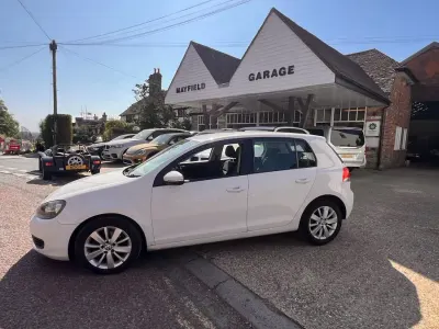 Used VW Golf VI Match 2011 White Hatchback