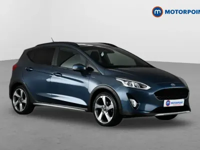 Used Ford Fiesta Active 125 HP (91 kW) 2021 Blue Hatchback