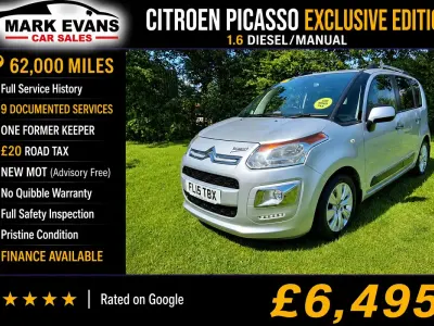 Used Citroën C3 Picasso Exclusive 2015 Silver MPV