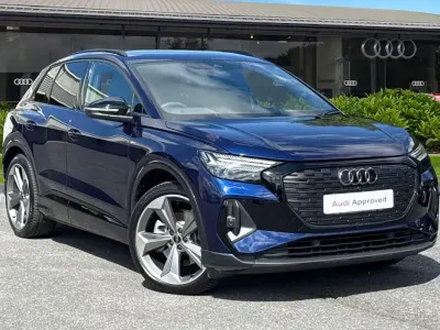 Used Audi Q4 e-tron Black Edition 210 kW (286 HP) 2026 Blue SUV