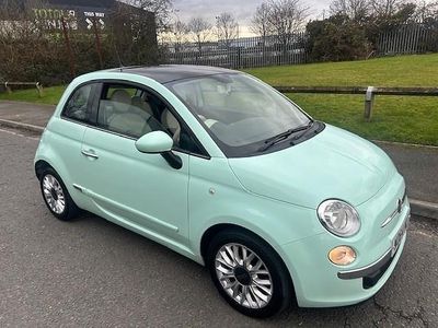 Used Fiat 500 Lounge 69 HP (50 kW) 2015 Green Hatchback