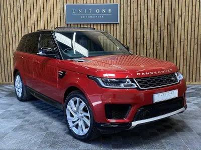 Used Land Rover Range Rover Sport HSE 404 HP (297 kW) 2018 Red SUV