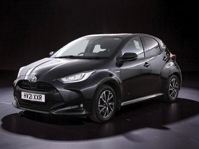 Used Toyota Yaris Hybrid Design 2021 Black Hatchback