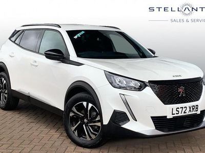 White Used 2022 Peugeot 2008 Allure+ SUV | £14,413 (Fair price)