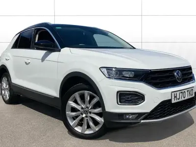 Used VW T-Roc SEL 150 HP (110 kW) 2020 Silver SUV