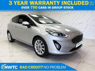 Used Ford Fiesta Titanium 100 HP (73 kW) 2017 Silver Hatchback