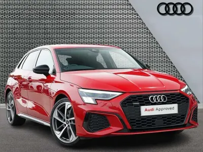 Used Audi A3 Comfort 190 HP (139 kW) 2022 Red Sedan