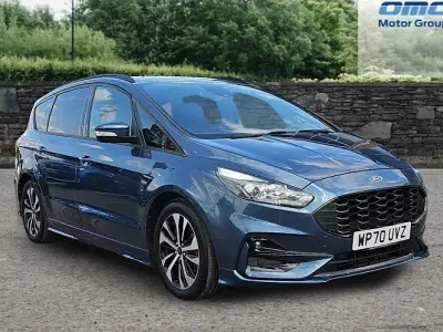 Used Ford S-MAX ST-Line 190 HP (139 kW) 2021 Blue MPV