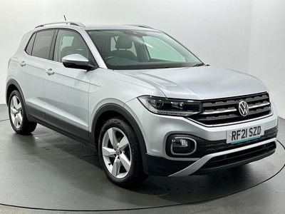 Silver Used 2021 VW T-Cross SEL SUV | £15,878 (Fair price)