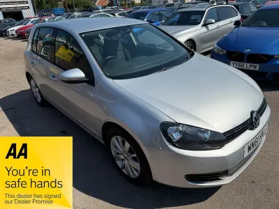 Used VW Golf VI Match 105 HP (77 kW) 2011 Silver Hatchback