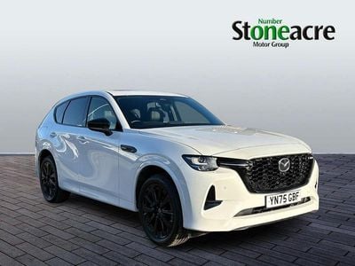 White Used 2025 Mazda CX-60 Homura-Line SUV | £39,990