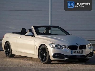 White Used 2016 BMW 420 Sport Line Cabriolet | £10,980 (Super price)