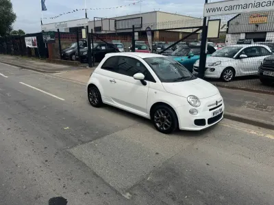 Used Fiat 500 S 69 HP (50 kW) 2014 White Hatchback