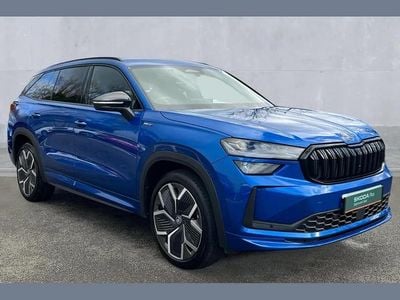 Used Skoda Kodiaq SportLine 147 HP (108 kW) 2025 Blue SUV