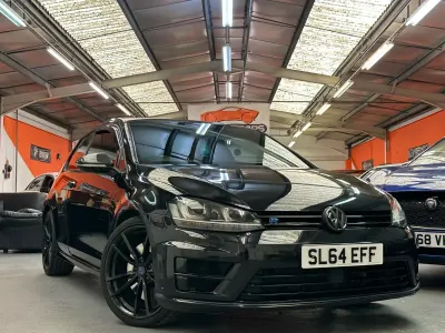 Used VW Golf VII R 300 HP (220 kW) 2014 Black Hatchback