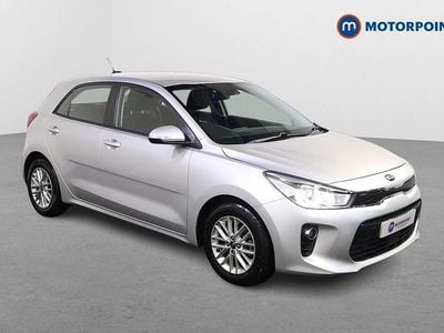Silver Used 2018 Kia Rio Hatchback | £9,449 (Fair price)