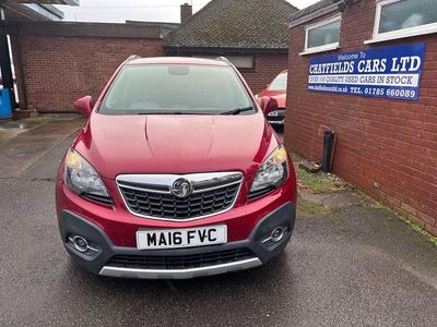 Red Used 2016 Vauxhall Mokka S SUV | £5,290 (Fair price)