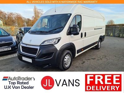 Used Peugeot Boxer Premium 140 HP (102 kW) 2023 White Van