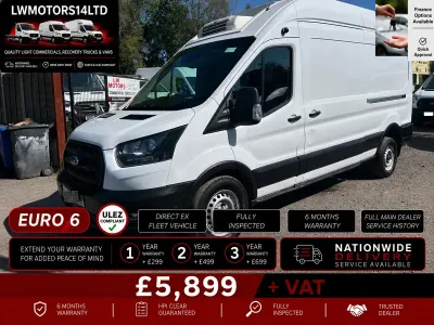 Used Ford Transit 130 HP (95 kW) 2022 White Van