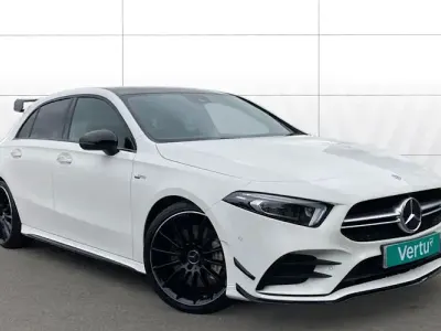 Used Mercedes A35 AMG Premium Plus 306 HP (225 kW) 2022 White Hatchback