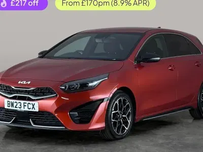 Used Kia Ceed GT-Line 160 HP (117 kW) 2023 Orange Hatchback
