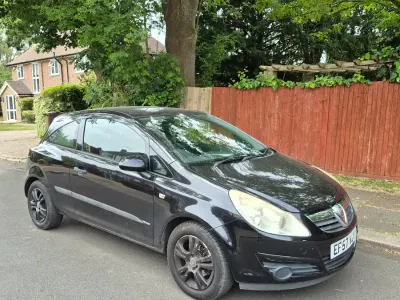 Used Vauxhall Corsa 2007 Black Hatchback