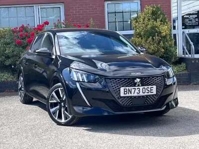 Used Peugeot 208 GT 99 HP (72 kW) 2023 Black Hatchback