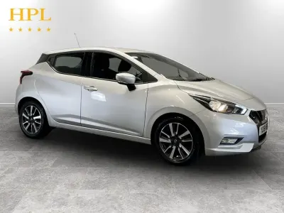 Used Nissan Micra Acenta 90 HP (66 kW) 2018 Silver Hatchback