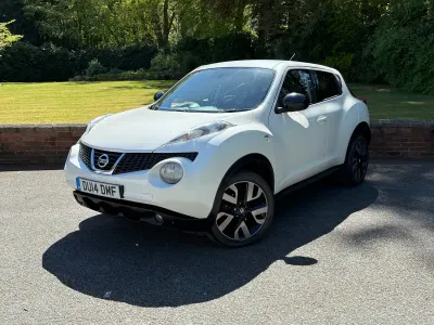 Used Nissan Juke N-TEC 94 HP (69 kW) 2014 White SUV