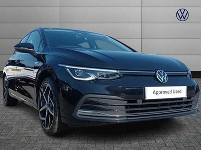 Used VW Golf VIII Style 147 HP (108 kW) 2020 Black Hatchback