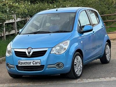Used Vauxhall Agila Club 85 HP (62 kW) 2009 Blue MPV