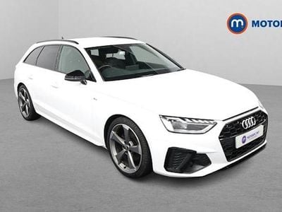 Used Audi A4 Black Edition 150 HP (110 kW) 2021 White Estate