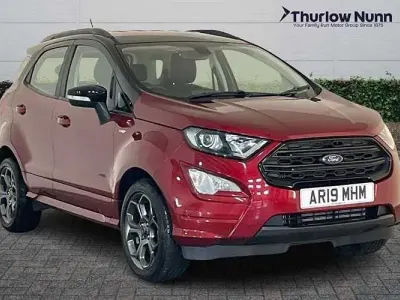 Used Ford Ecosport ST-Line 125 HP (91 kW) 2019 Red SUV