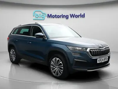 Used Skoda Kodiaq SE L Executive 150 HP (110 kW) 2024 Blue SUV