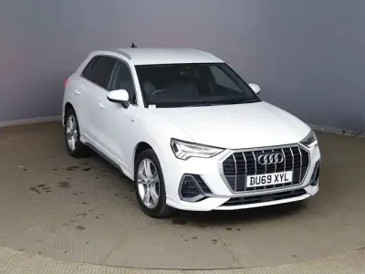 Used Audi Q3 S-Line 150 HP (110 kW) 2020 White SUV