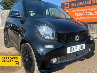 Used Smart ForTwo Coupé 71 HP (52 kW) 2019 Black Coupe