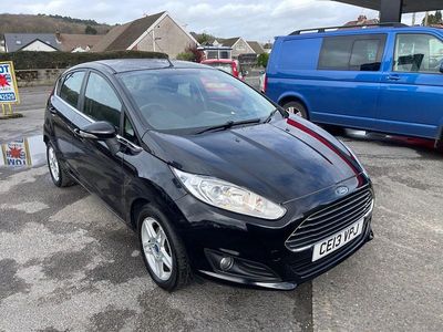 Used Ford Fiesta Zetec 2013 Black Hatchback