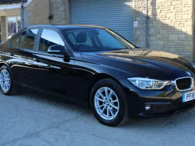 Usado BMW 320 Efficient Dynamics 2018 Negro Berlina