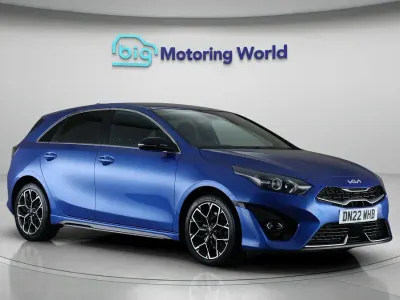 Used Kia Ceed GT-Line 160 HP (117 kW) 2022 Blue Hatchback