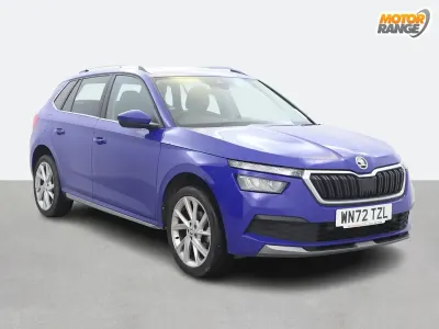 Used Skoda Kamiq SE L Executive 108 HP (79 kW) 2023 Blue SUV