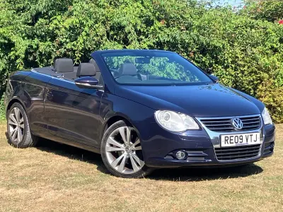 Used VW Eos Sportline 2009 Blue Cabriolet