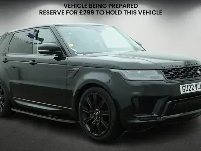 Gebraucht Land Rover Range Rover Sport S 400 PS (294 kW) 2021 Schwarz SUV