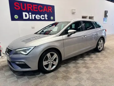 Used Seat Leon FR 150 HP (110 kW) 2018 Silver Estate