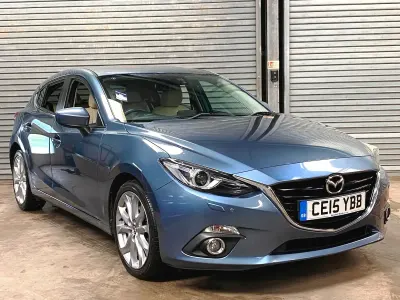 Used Mazda 3 Inclusive 181 HP (133 kW) 2015 Blue Hatchback