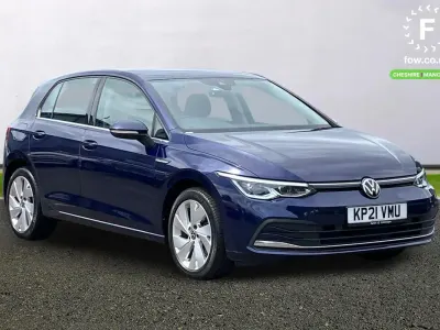 Used VW Golf VII Pro 150 HP (110 kW) 2021 Blue Hatchback