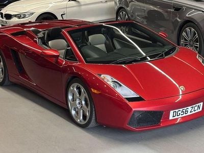 Used Lamborghini Gallardo 520 HP (382 kW) 2006 Red Cabriolet