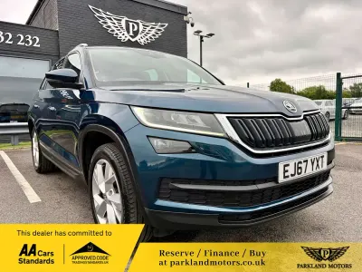 Used Skoda Kodiaq 2017 Blue SUV