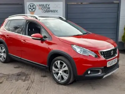 Used Peugeot 2008 Allure Premium 110 HP (80 kW) 2019 Red SUV
