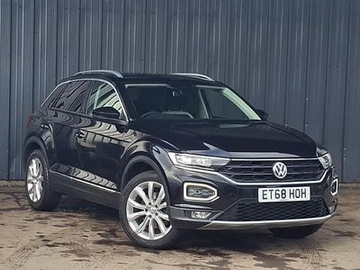Used VW T-Roc SEL 150 HP (110 kW) 2019 Black SUV